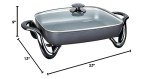 Presto 16-Inch Electric Skillet with Glass Lid