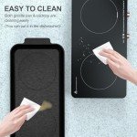 Portable Induction Cooktop with Removable Griddle Pan