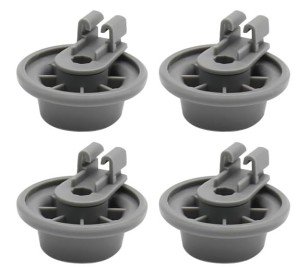 Bosch Dishwasher Bottom Rack Wheel Set - 4 Pcs