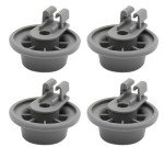 Bosch Dishwasher Bottom Rack Wheel Set - 4 Pcs