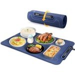 Large Electric Warming Tray with Adjustable Temperature Levels