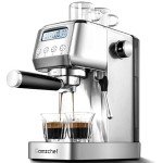 AMZCHEF 20 Bar Espresso Machine with Milk Frother