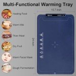 Large Electric Warming Tray with Adjustable Temperature Levels