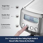 AMZCHEF 20 Bar Espresso Machine with Milk Frother