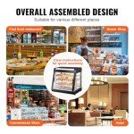 VEVOR 3-Tier Commercial Food Warmer Display Unit