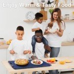 Large Electric Warming Tray with Adjustable Temperature Levels