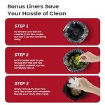KOOC 2 Quart Small Slow Cooker with Free Liners