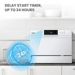 COMFEE' Compact Portable Mini Dishwasher, 6 Settings