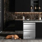 Tylza 24” Built-in Drawer Beverage Refrigerator