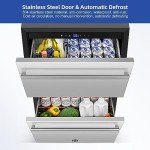 Tylza 24” Built-in Drawer Beverage Refrigerator