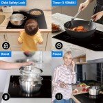 AMZCHEF 30-Inch Electric Induction Cooktop with Boost Burners