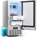 Kismile Under Counter Nugget Ice Maker Machine