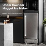 Kismile Under Counter Nugget Ice Maker Machine