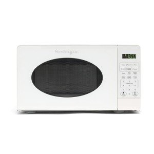 Nostalgia Retro 700-Watt Countertop Microwave Oven