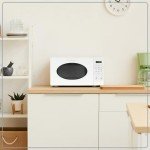 Nostalgia Retro 700-Watt Countertop Microwave Oven