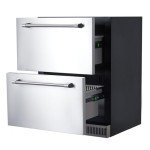 Garvee 24" Outdoor Double Drawer Beverage Fridge