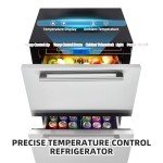 Garvee 24" Outdoor Double Drawer Beverage Fridge