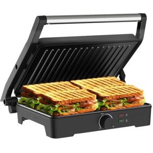 MUBENLIFE Non-Stick Panini and Sandwich Grill