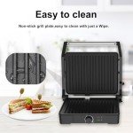 MUBENLIFE Non-Stick Panini and Sandwich Grill