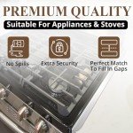 Stainless Steel Stove Gap Covers – Heat-Resistant Filler
