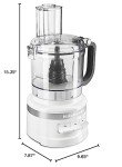KitchenAid 7-Cup Food Processor in White