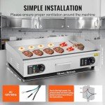 VEVOR 30" Electric Griddle with Adjustable Temperature