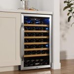 EdgeStar 44-Bottle Wine Cooler with Reversible Door