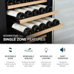 EdgeStar 44-Bottle Wine Cooler with Reversible Door