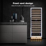 Tylza 24" Dual Zone Wine Cooler Refrigerator