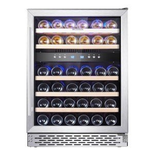 Phiestina 24" Wine Refrigerator - 46 Bottle Cooler