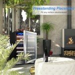 Phiestina 24" Wine Refrigerator - 46 Bottle Cooler