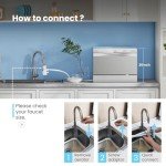 Midea Portable Dishwasher with 6 Place Settings