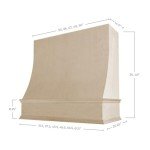 Riley & Higgs Unfinished Wall-Mounted Range Hood