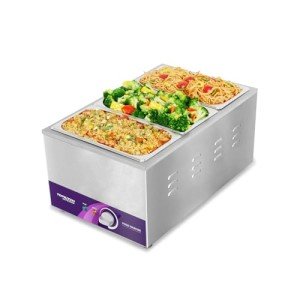 TOPKITCH 3-Pan 18L Countertop Food Warmer