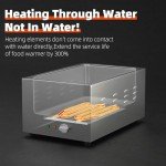 TOPKITCH 3-Pan 18L Countertop Food Warmer