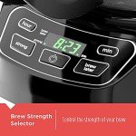 BLACK+DECKER Programmable 12-Cup Coffeemaker, Black