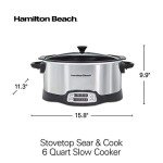 Hamilton Beach 6 Quart Programmable Slow Cooker