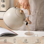 LONFFERY 2.5L Whistling Stainless Steel Kettle