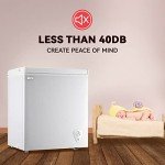 5.0 Cu.Ft WANAI Chest Freezer with Removable Basket