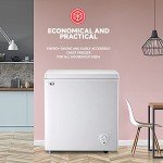 5.0 Cu.Ft WANAI Chest Freezer with Removable Basket
