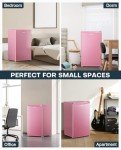 Upstreman 3.2 Cu.Ft Mini Fridge with Freezer