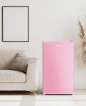 Upstreman 3.2 Cu.Ft Mini Fridge with Freezer