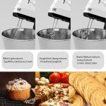 7-Speed Stand Mixer with 3QT Stainless Steel Bowl