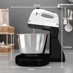 7-Speed Stand Mixer with 3QT Stainless Steel Bowl