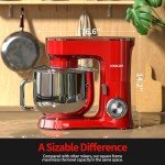 COOKLEE 9.5 Qt 660W Electric Kitchen Stand Mixer