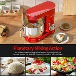COOKLEE 9.5 Qt 660W Electric Kitchen Stand Mixer