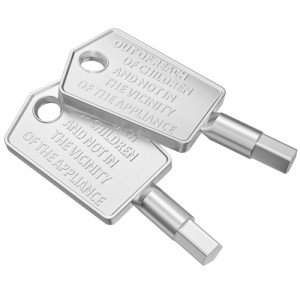 Freezer Door Key Replacement - 2 Pack