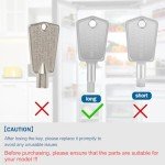 Freezer Door Key Replacement for Haier GE Fridges