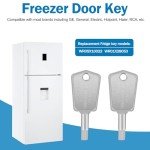 Freezer Door Key Replacement for Haier GE Fridges