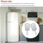 Freezer Door Key Replacement - 2 Pack